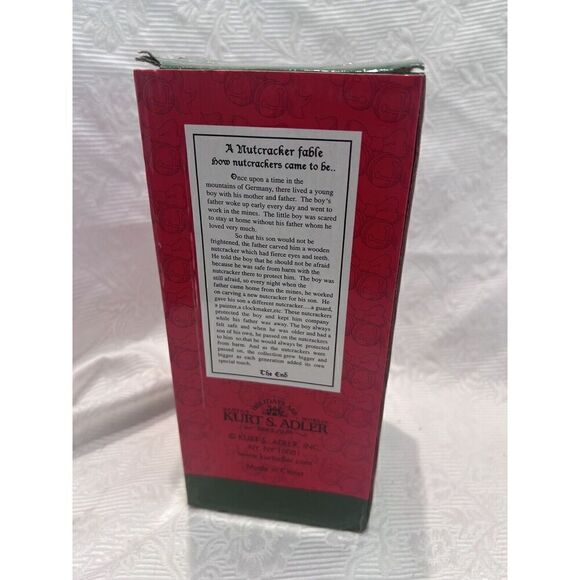 Kurt Adler Santa's World Nutcracker Toy Maker Toymaker In Box 7” Christmas - Picture 3 of 9